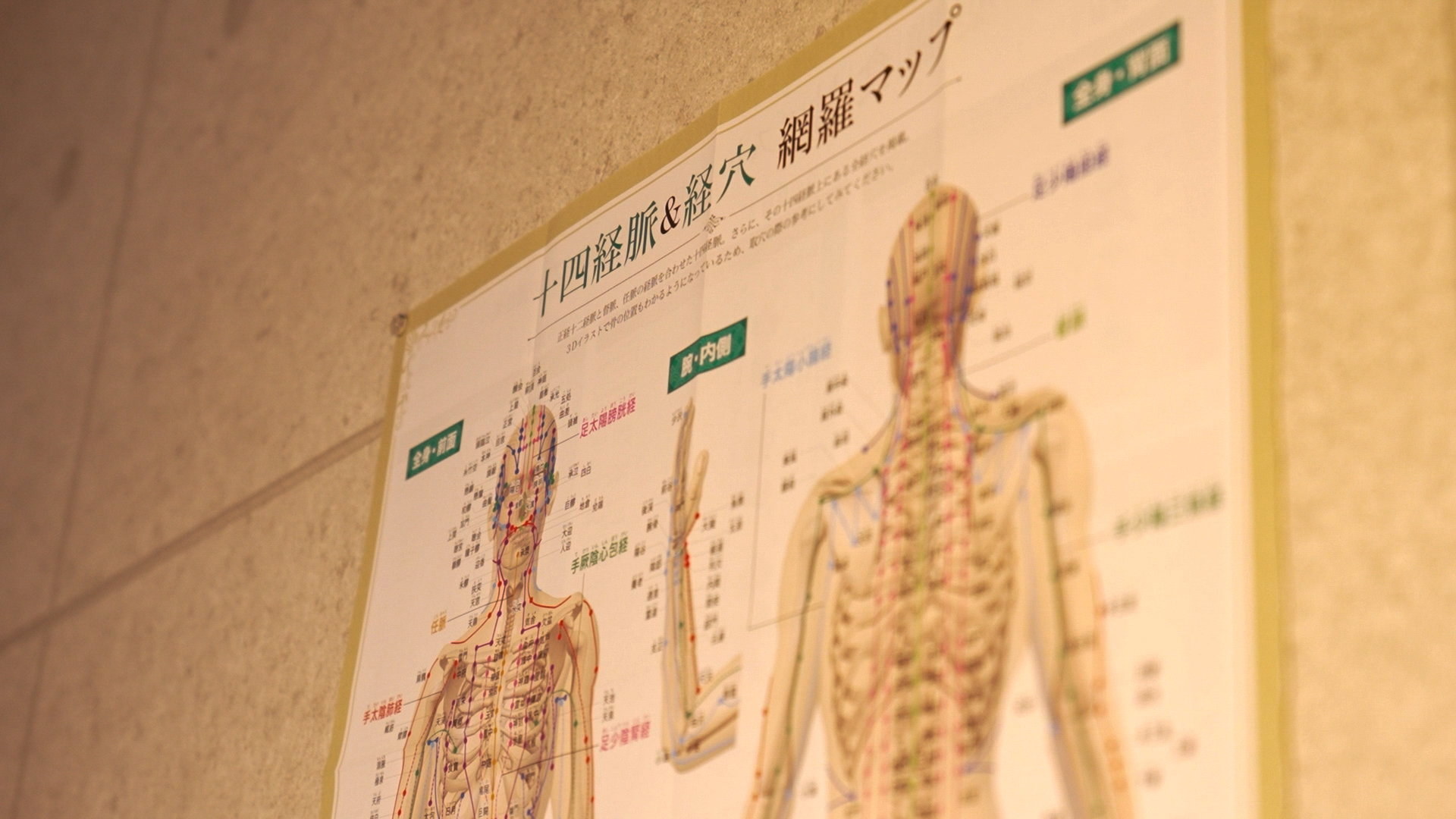 東洋医学のポスター